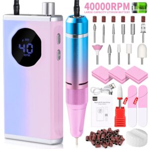 Torno eléctrico de uñas portátil de alta potencia MJDTZ-M40