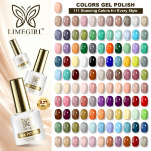 Esmalte en gel removible 8 ml · Colección de 111 tonos · a01