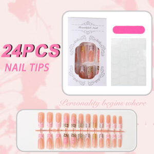 Uñas Leopardo con Relieve 3D TY-1061 – Tubo Medio Dulce y Cool