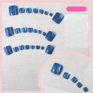 Uñas para Pies TY-983 – Ojos de Gato Azules