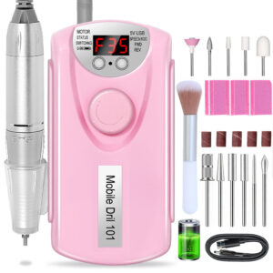 Fresadora eléctrica de uñas portátil y recargable — DMJTZ-101