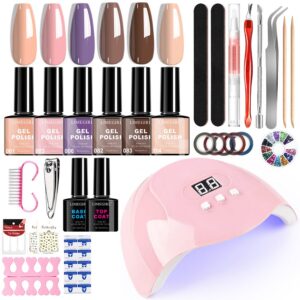 Kit de herramientas de manicura con lámpara y torno - ZH665