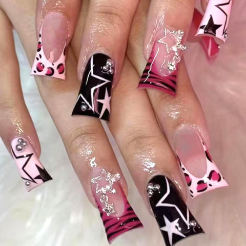 Uñas postizas pico de pato