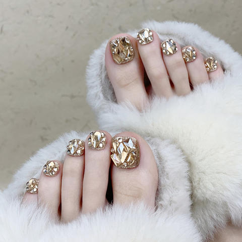 Uñas postizas para pies